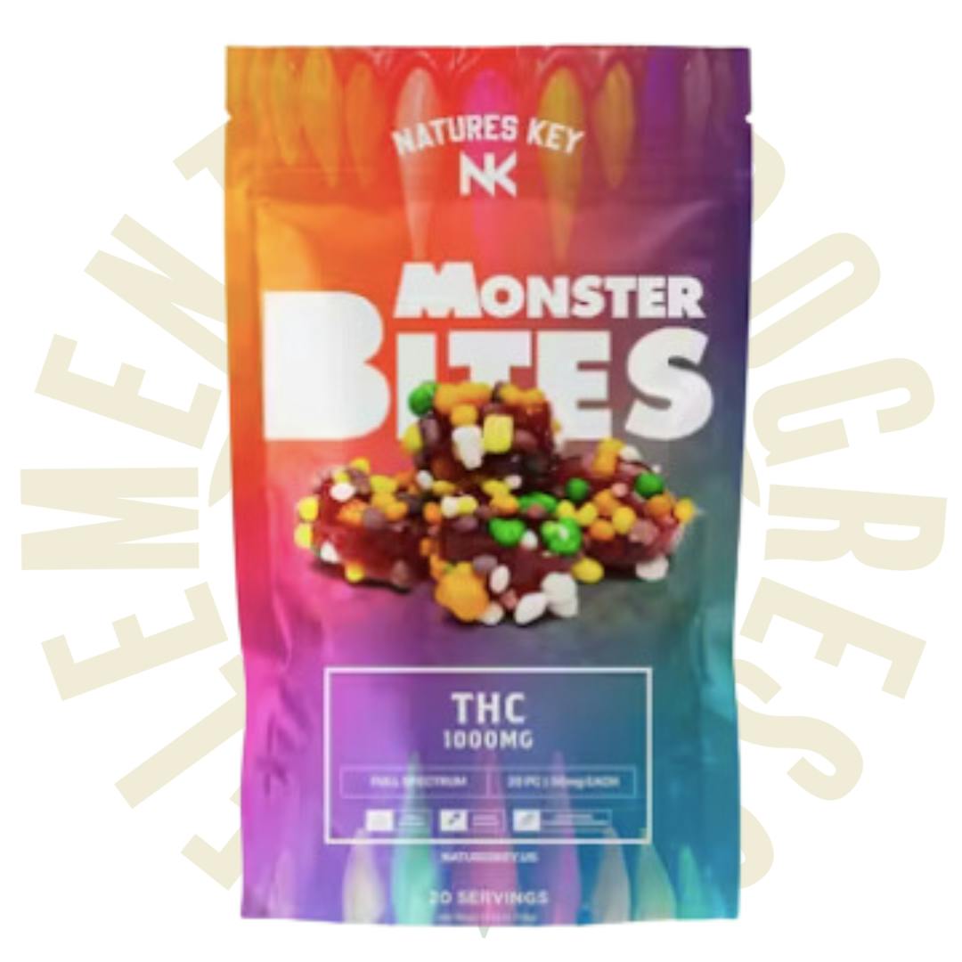 Monster Bites | 1000mg | Nurd Covered Candy