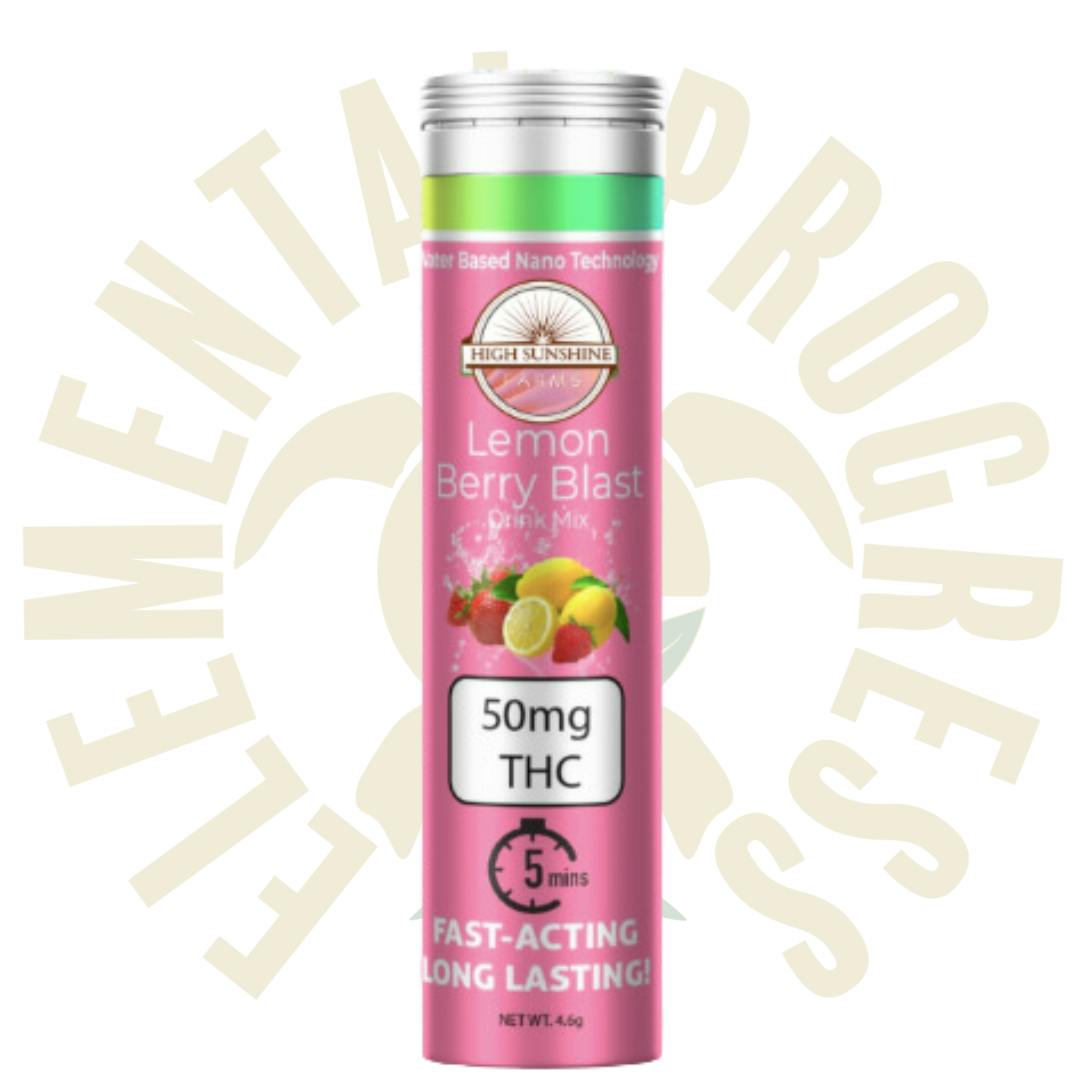 High Sunshine Farms - 50mg - Lemon Berry Drink Mix