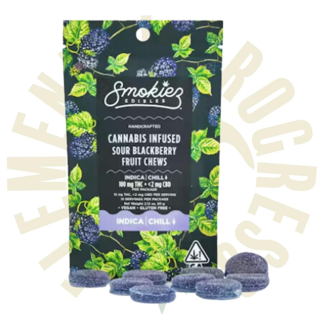 Smokiez Edibles - 100mg Indica - Sweet Blackberry