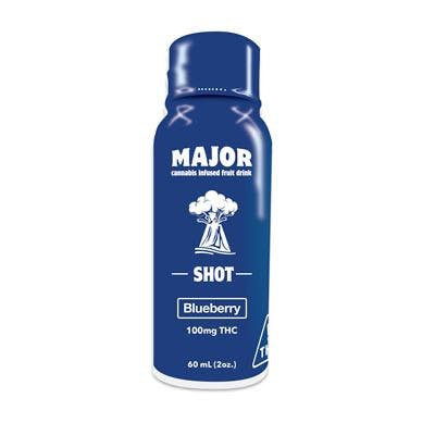 100mg Blueberry Shot at Kudzu Cannabis