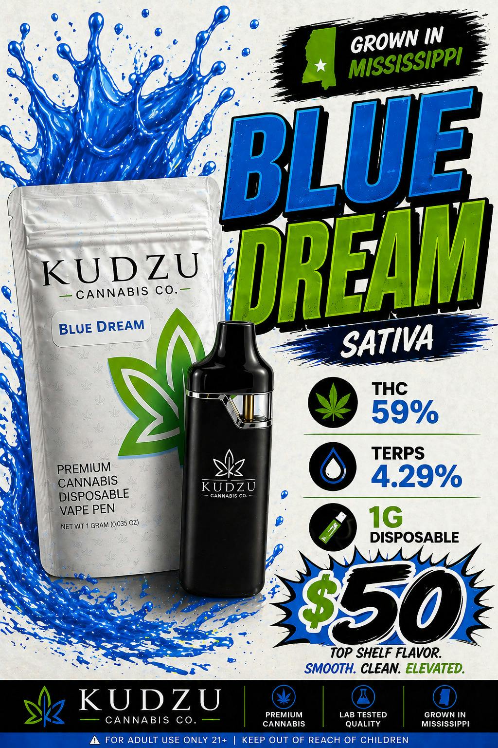 1g Dispo - Blue Dream