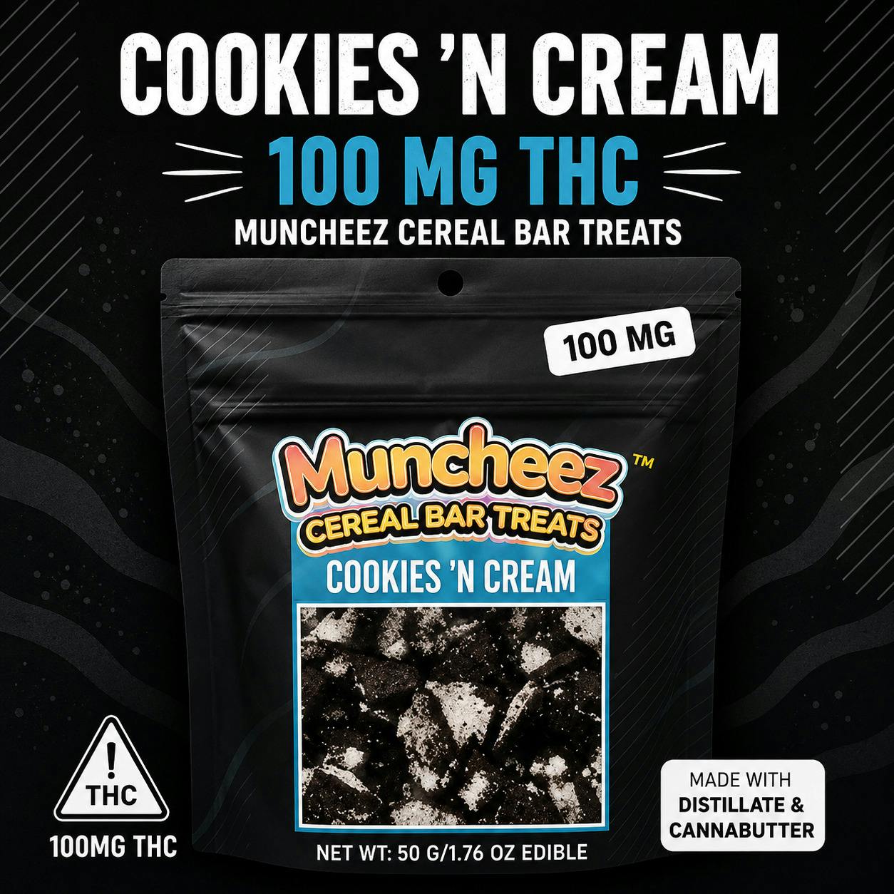 Muncheez | Cookies 'N Cream | 100mg REC