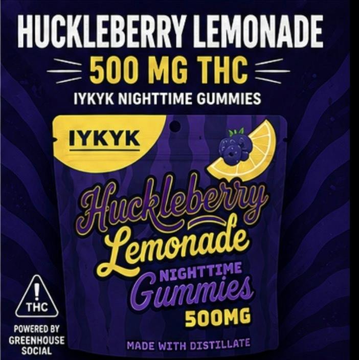 500mg Huckleberry Lemonade