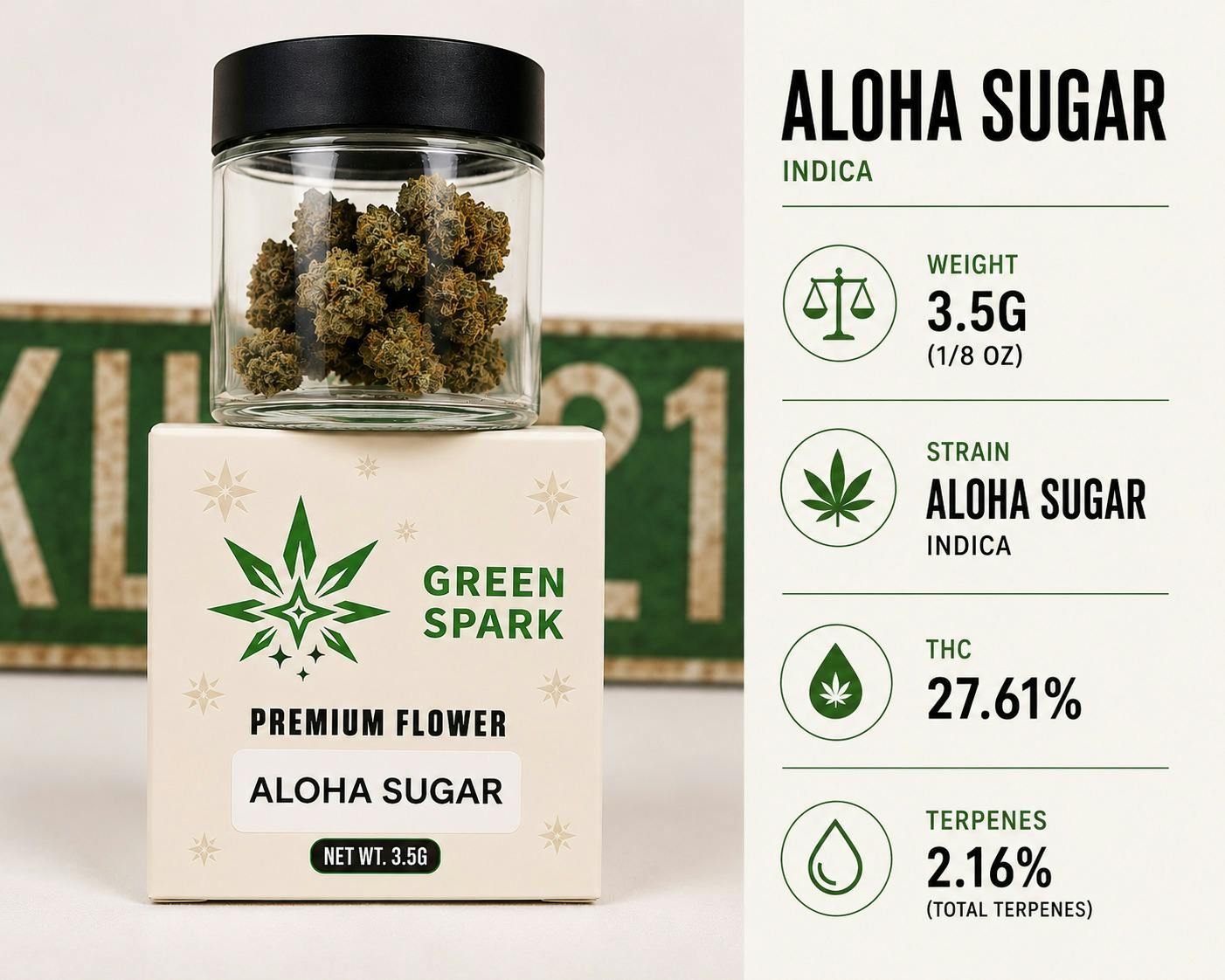 3.5g Aloha Sugar