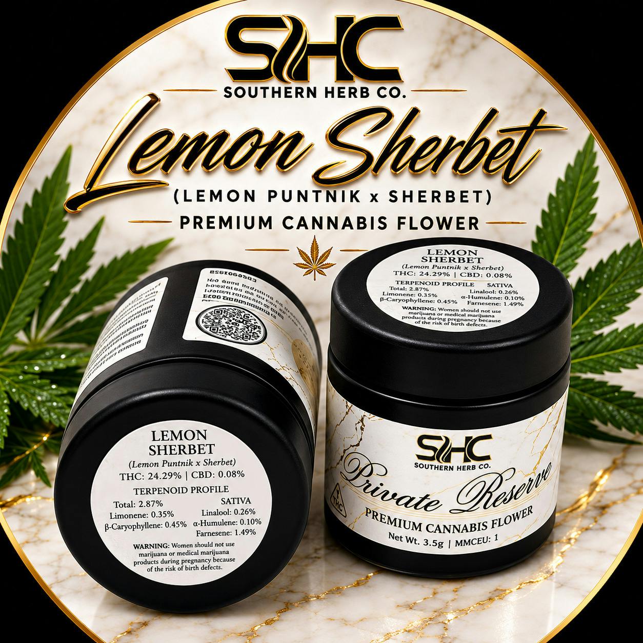 3.5g Lemon Sherbet