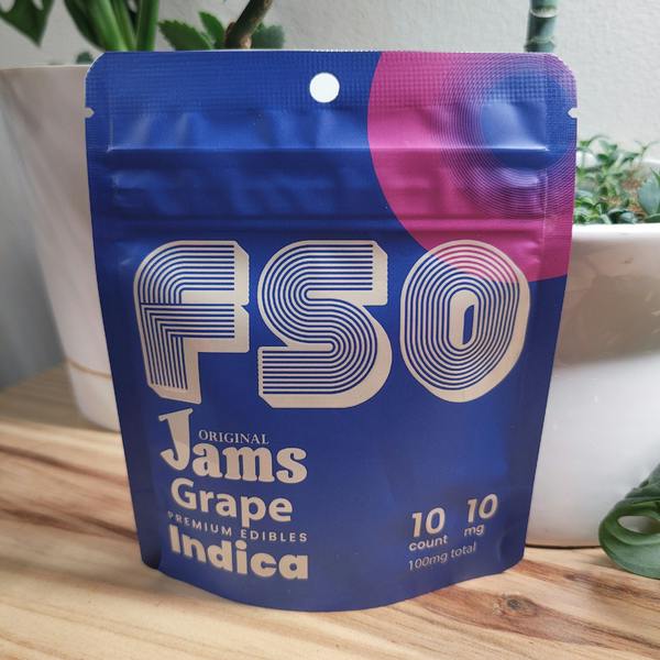 100mg 10ct FSO Grape Jams