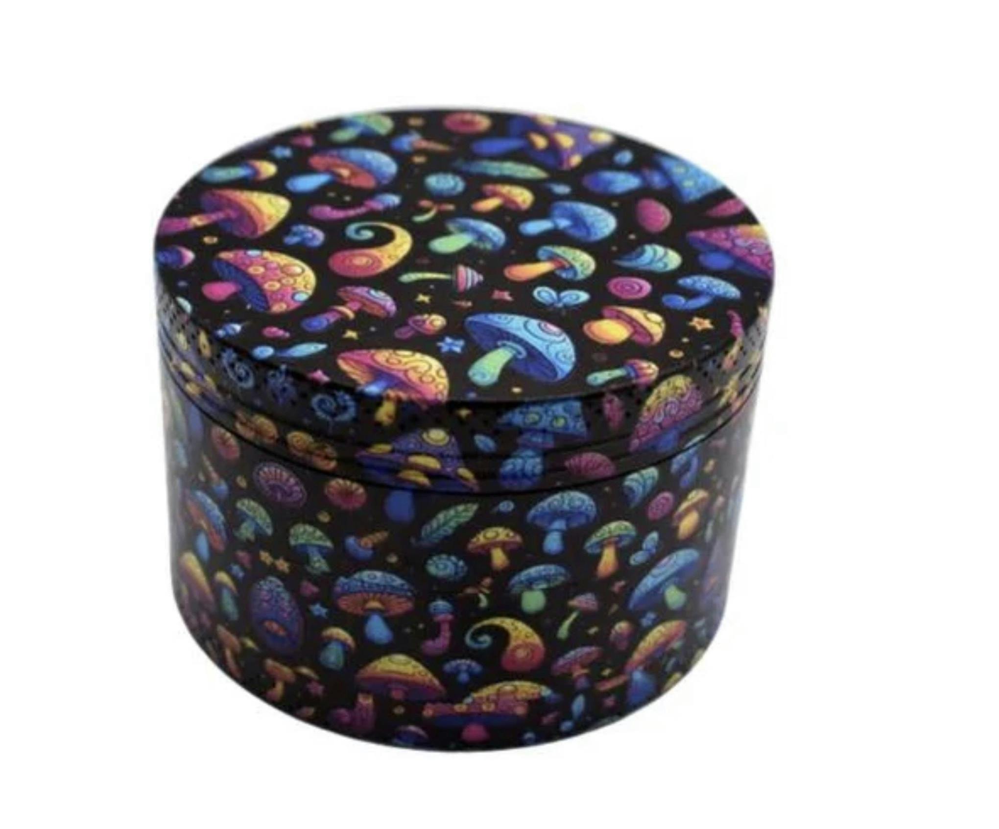 63mm 4pc Grinder {Shrooms}