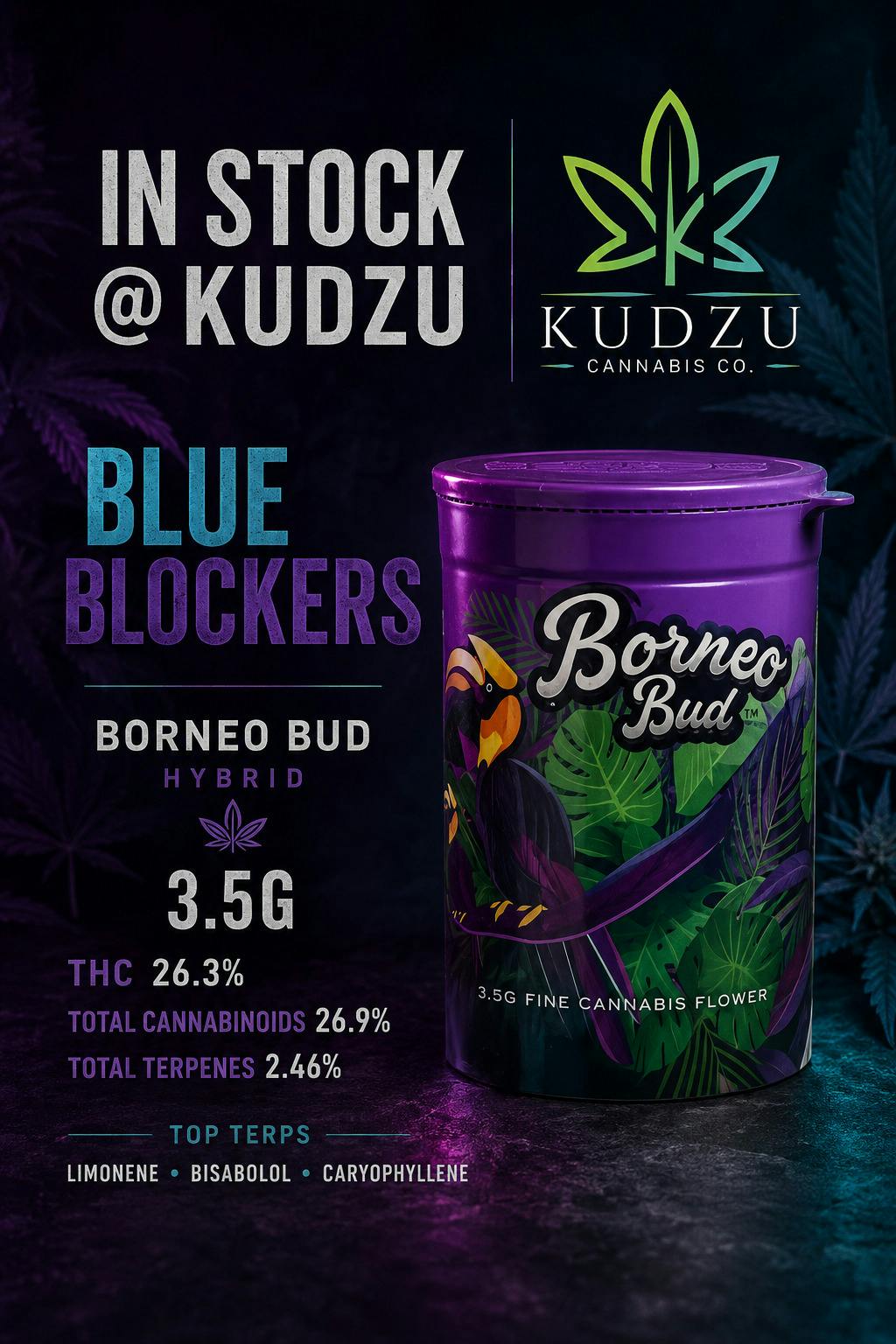 3.5g Blue Blockers