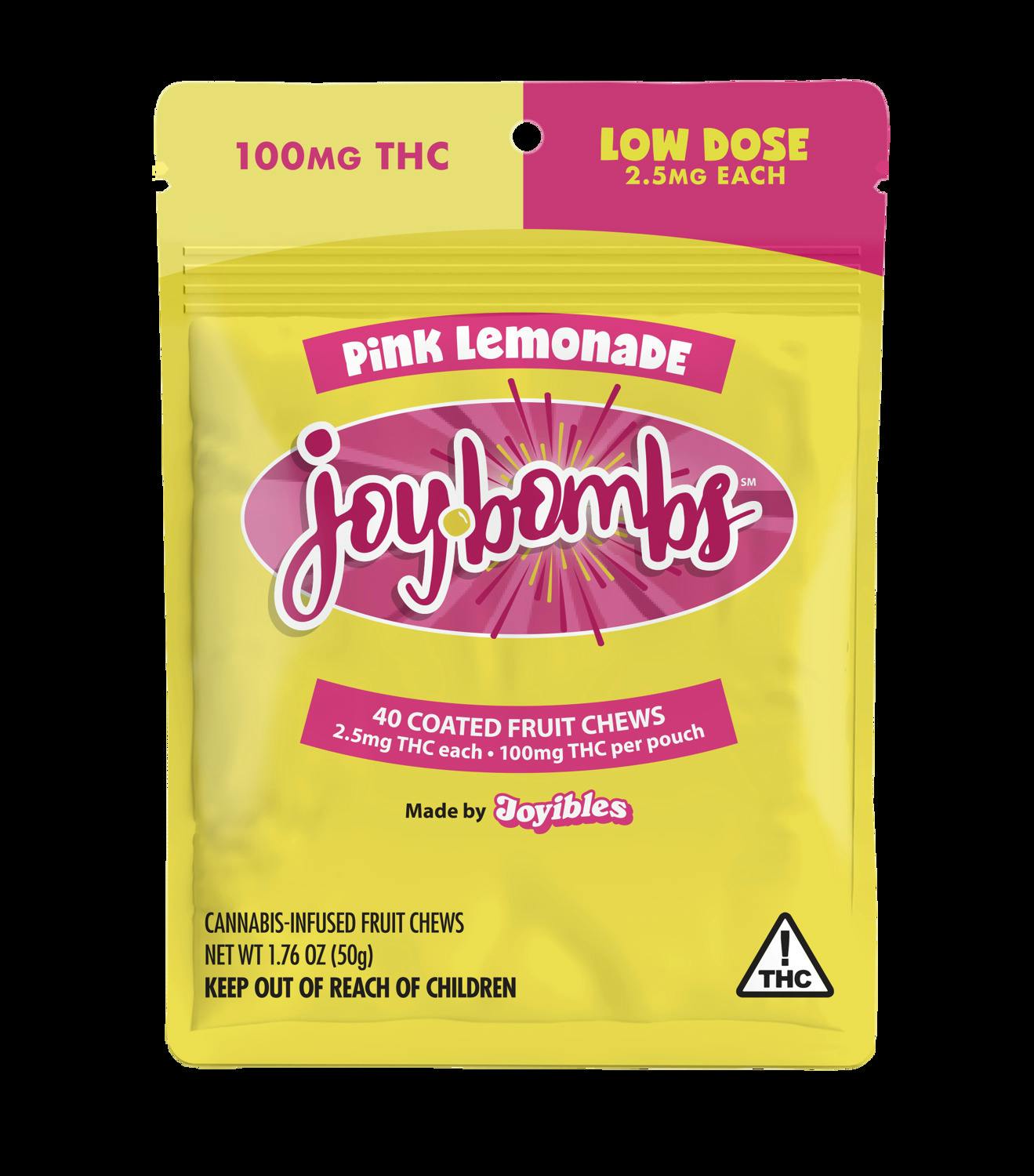 100mg Pink Lemonade Chews
