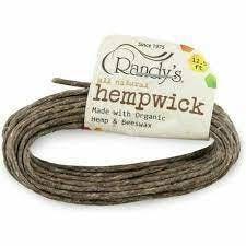 Randy's All Natural Hempwick 12.5ft