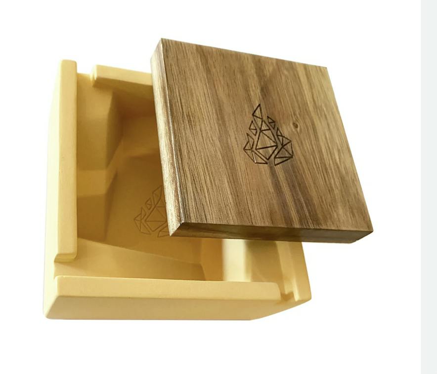 BRNT- Briq Ashtray- Yellow