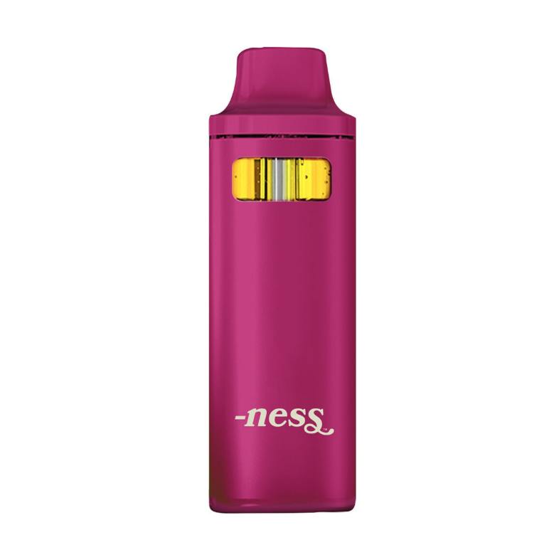 Ness- Grape Razz Dual Chamber Disposable AIO Hybrid 92.9%- 1g