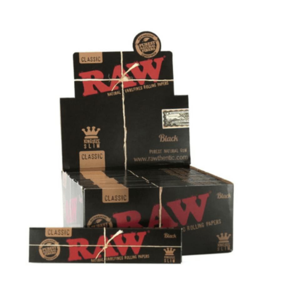 RAW Black KS Slim Rolling Papers