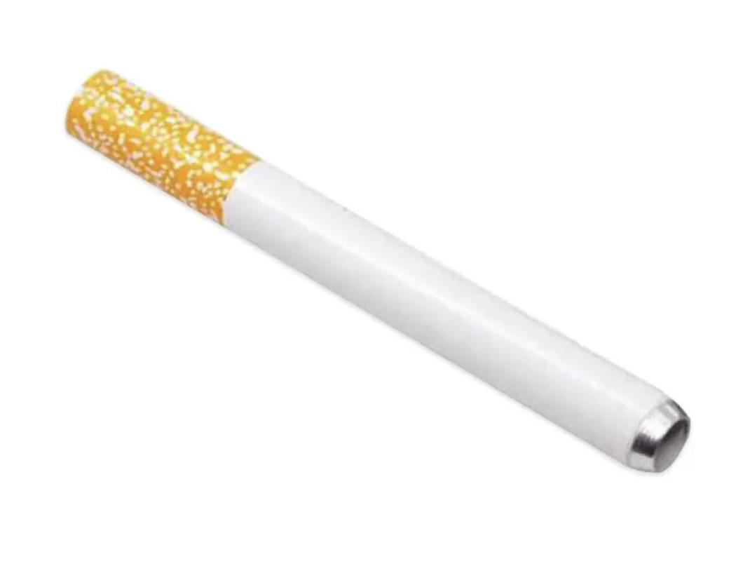 Slim Metal Cigarette- One Hitter- 2"