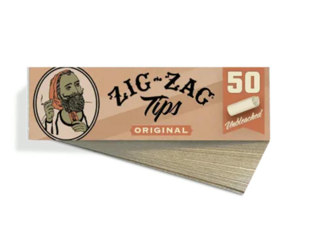 Zig Zag Original Unbleached Rolling Tips