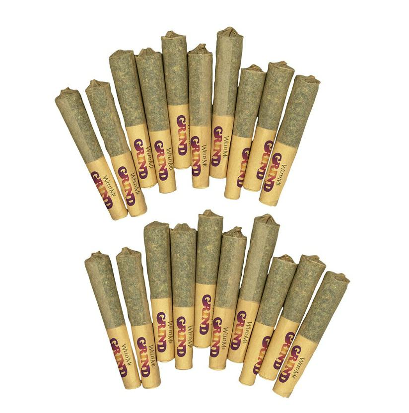 Weed Me Grind- 420 Indica (Royal Gorilla) Pre-Roll 31.2%- 20x0.35g