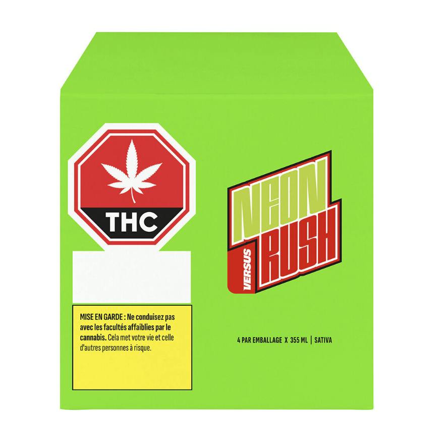 Versus- Neon Rush Sativa- 4x355ml