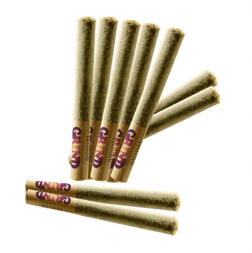 Weed Me Grind- Straights (Pink OG) Pre-Roll Indica 31%- 10x0.75g