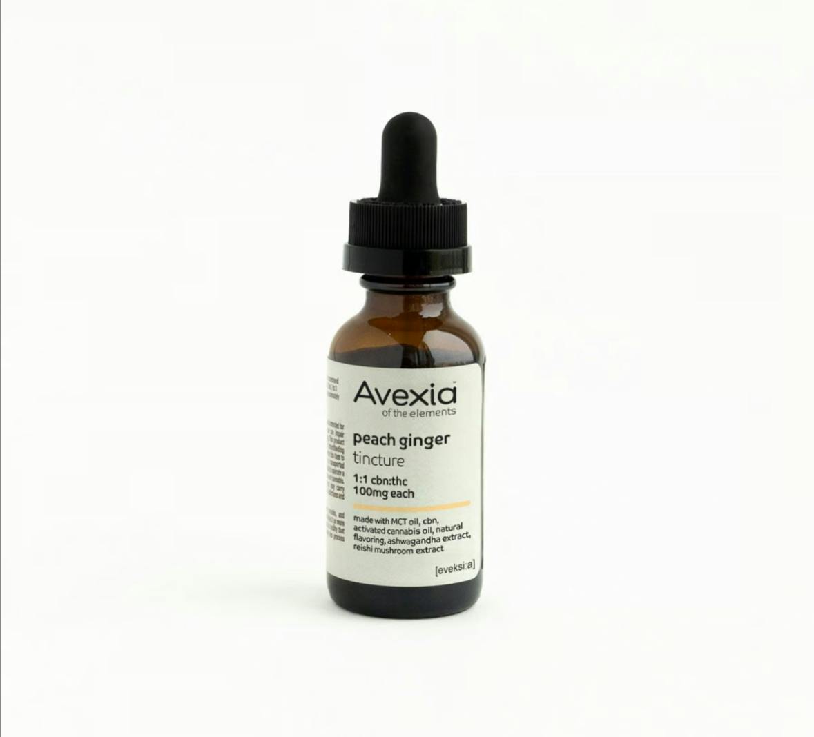 Avexia | Peach Ginger 1:1 CBN:THC | 110mg Tincture