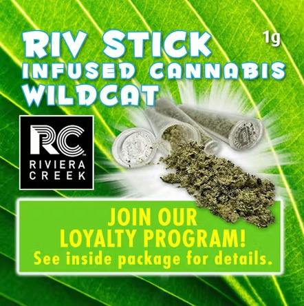 Riviera Creek | Wild Cat | 1g Infused Riv Stick