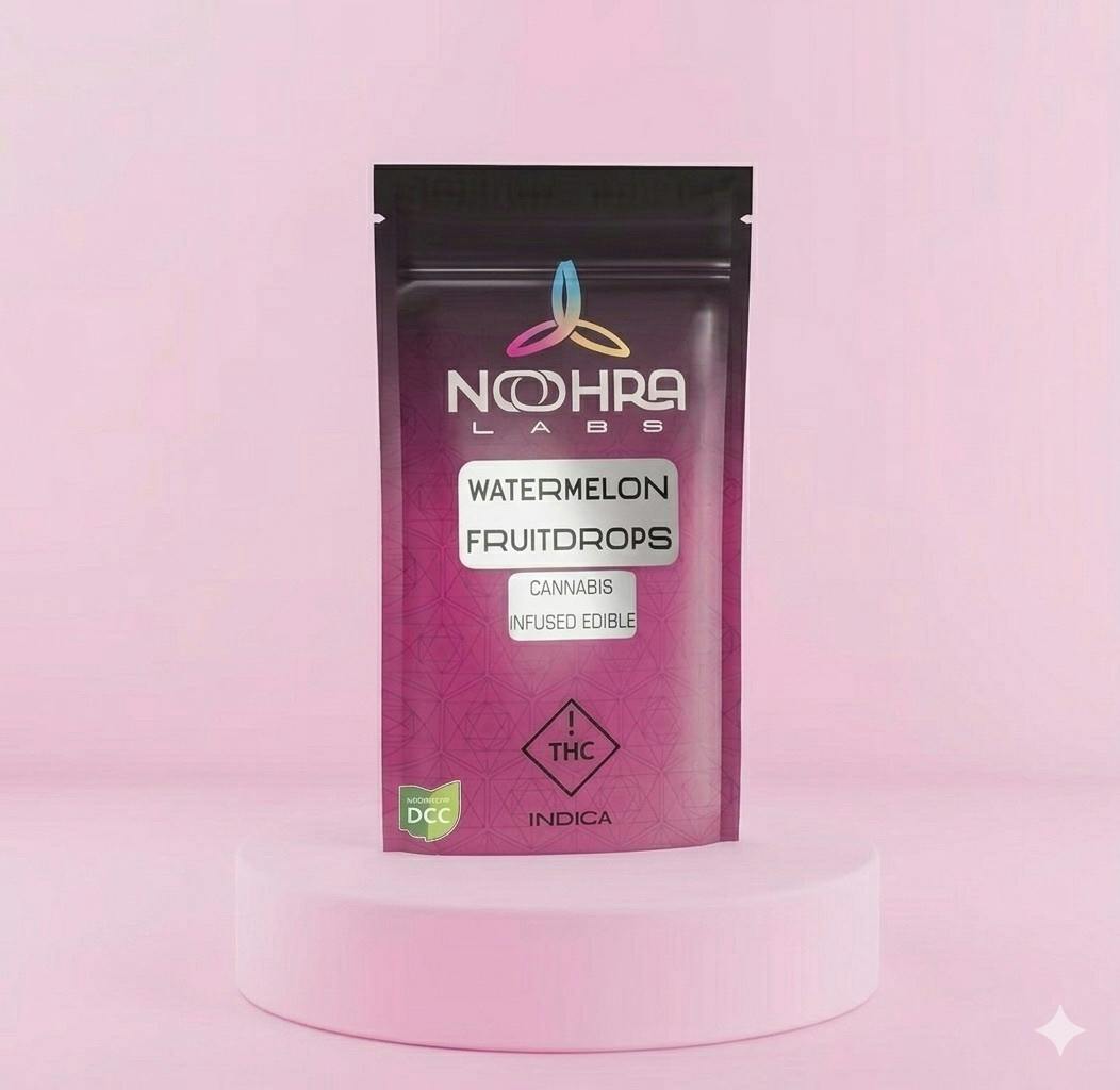 Noohra Labs | Watermelon 5pc | 100mg Fruit Drops