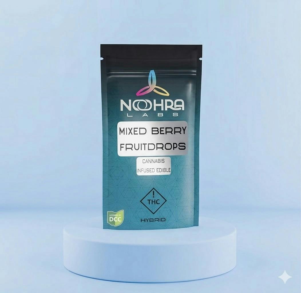 Noohra Labs | Mixed Berry 5pc | 100mg Fruit Drops