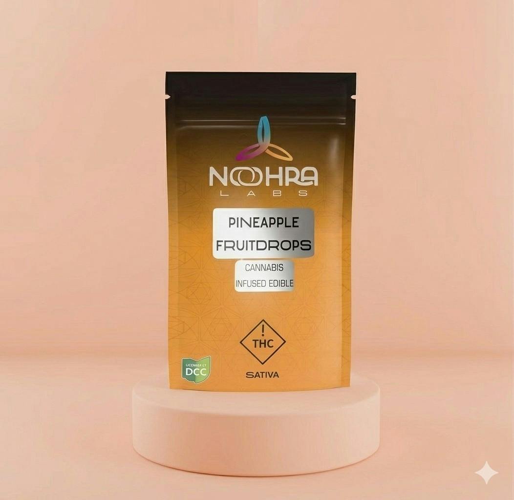 Noohra Labs | Pineapple 5pk | 100mg Fruit Drops