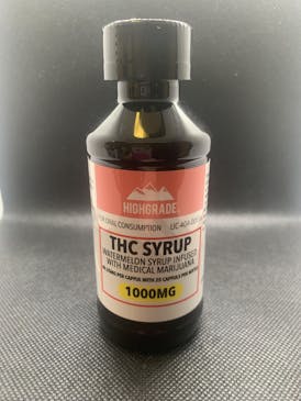 HIGHGRADE 1000MG SYRUP "WATERMELON"