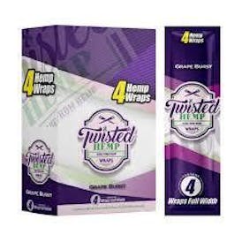 TWISTED HEMP WRAPS GRAPE BURST