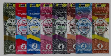 TWISTED HEMP WRAPS - TROPICAL BREEZE