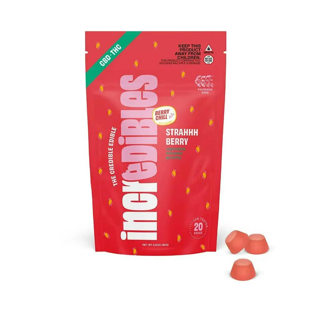 INCREDIBLES STRAHHHBERRY GUMMIES MED
