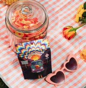 RETRO - EDIBLES - PEACH RINGS FAST ACTING - 100MG