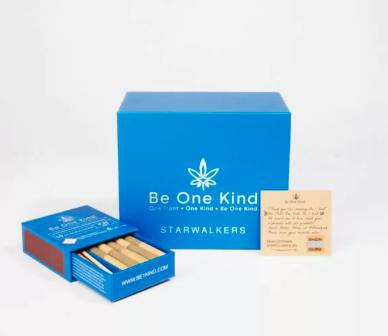 BE ONE KIND - STARWALKERS KILLER TRAINWRECK X SOUR DIESEL - 10 MINI PREROLLS - NET 3.5G