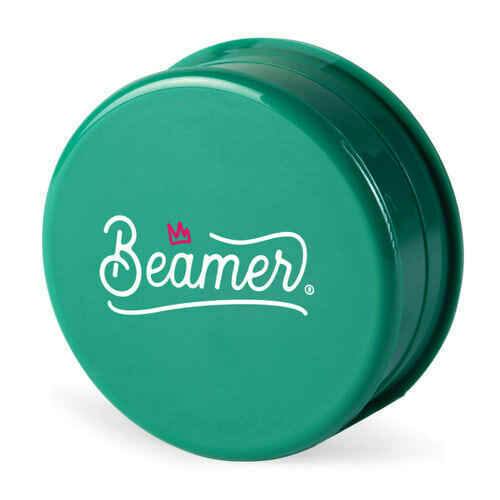Beamer Acrylic Crown Logo 63mm 3-Pc Grinder w/ Storage