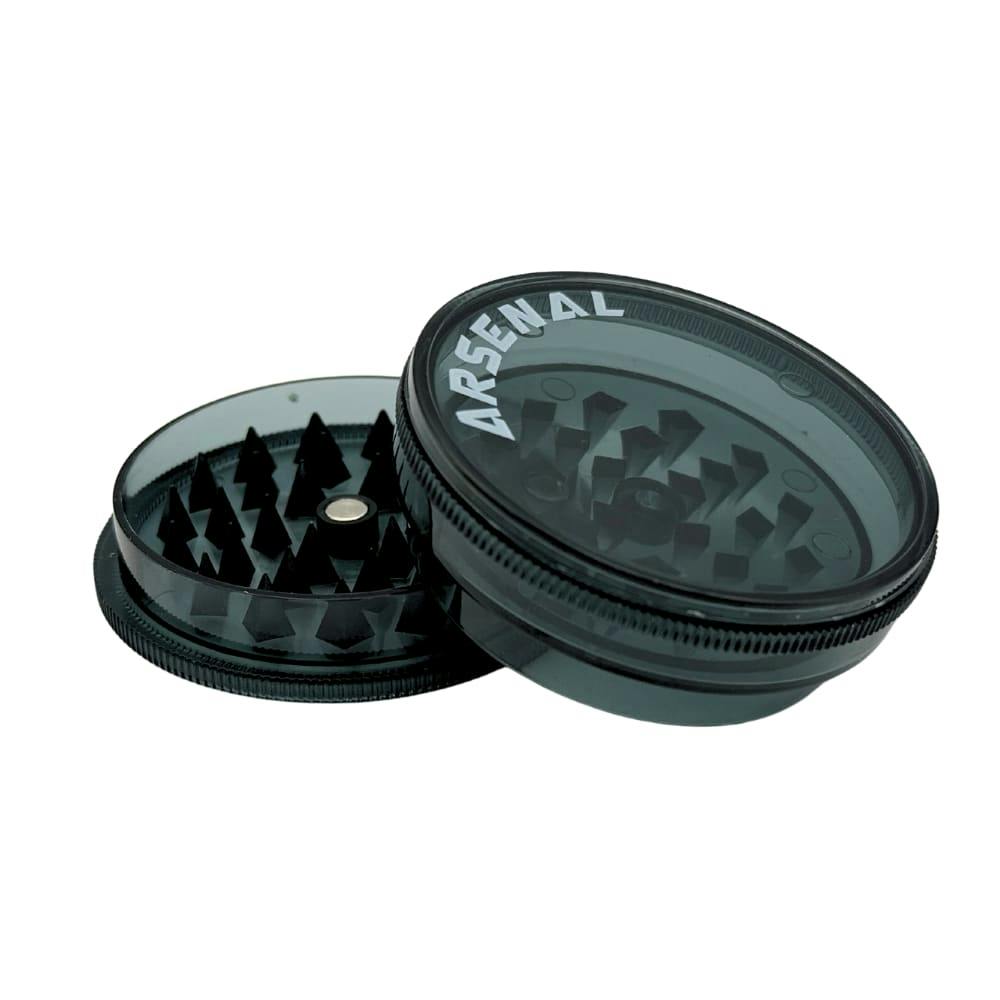 Clear Neon 60mm 3-Pc Acrylic Grinder