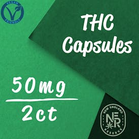THC Caps | 50mg/2ct