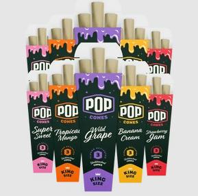 Pop Cones | Tropical Mango - 1 1/4
