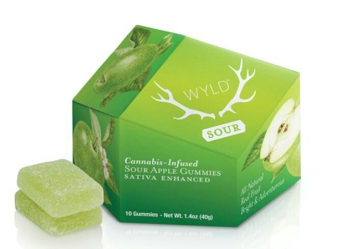 Sour Apple | Sativa | 200mg | Wyld