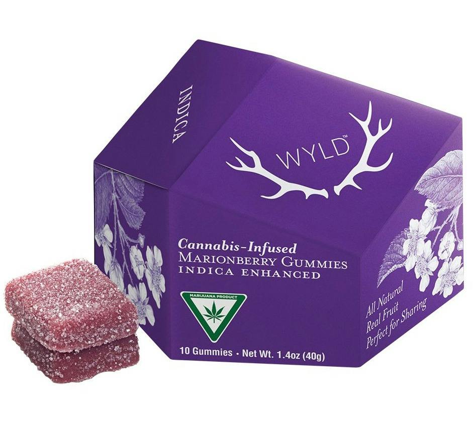 Marionberry Gummies | Indica | 200mg | Wyld