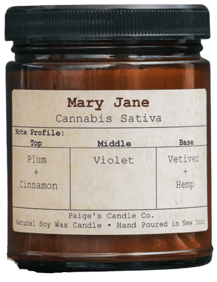 Mary Jane Candle