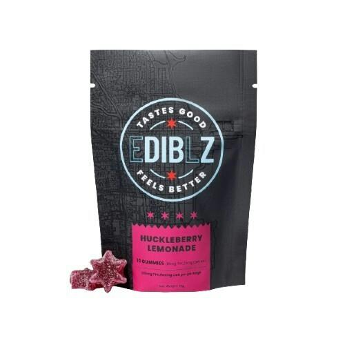 DIBZ 2:1 Huckleberry Lemonade Gummies 100mg (10ct)