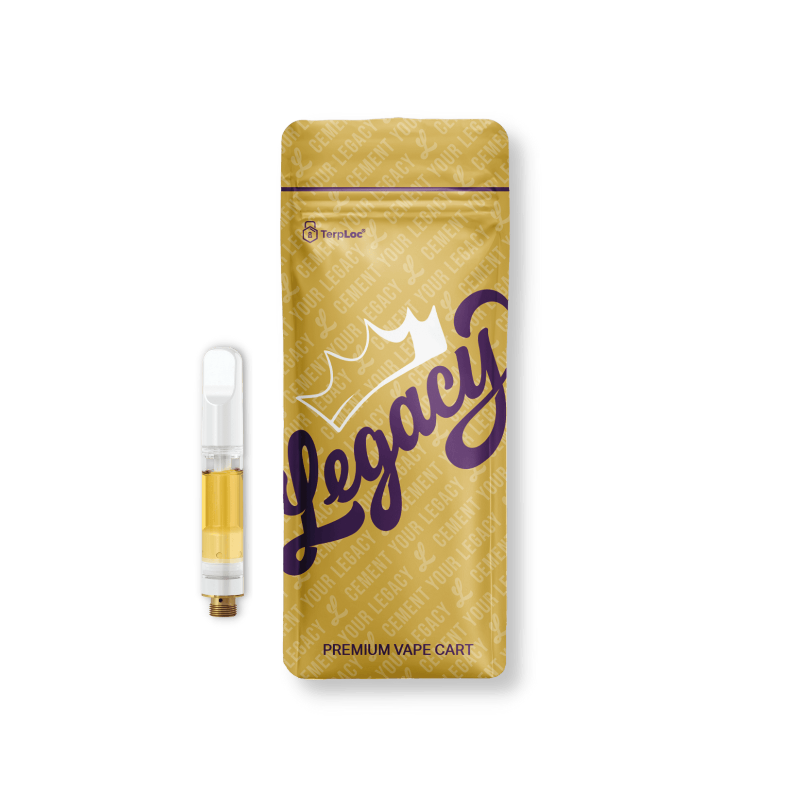 Legacy Cannabis Distillate Cartridge 500mg - Raspberry Kush