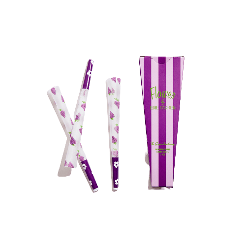 Edie Parker Grape Crush Cones