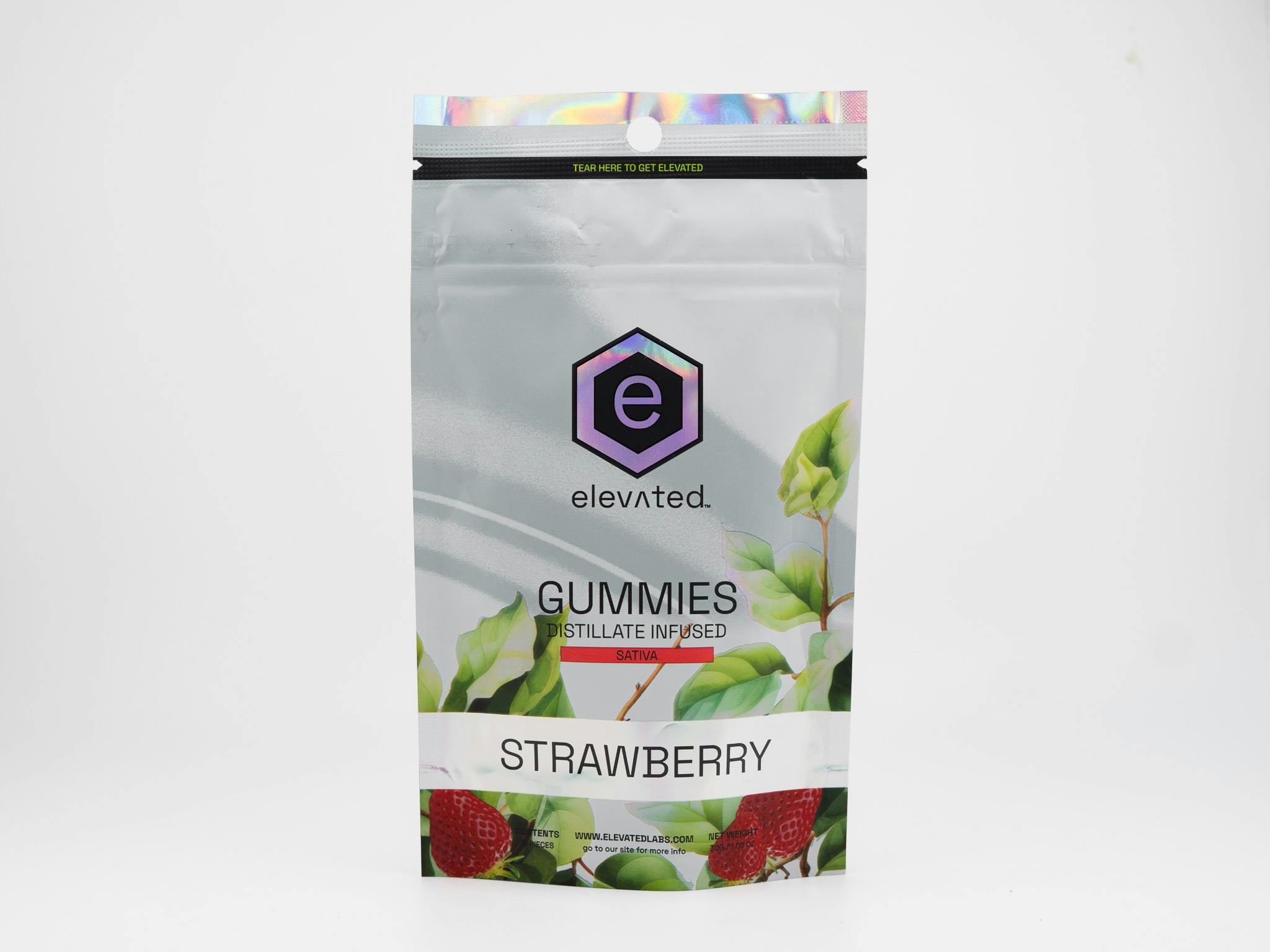 Elevated Strawberry (S) 500mg Gummies MED ONLY