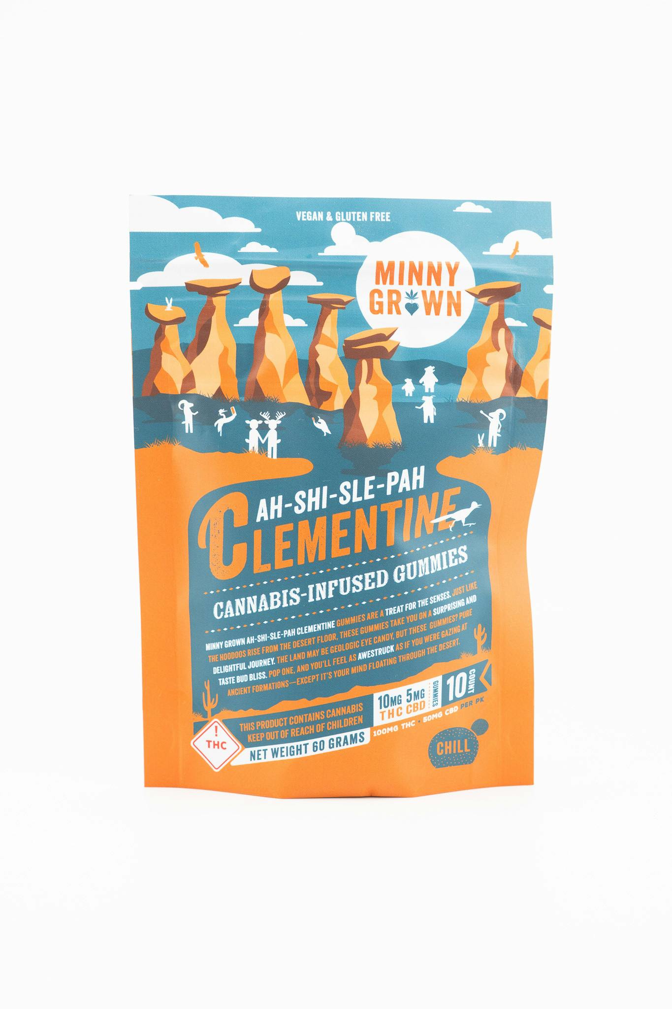 MG Clementine (H) 100mg Gummies 2:1