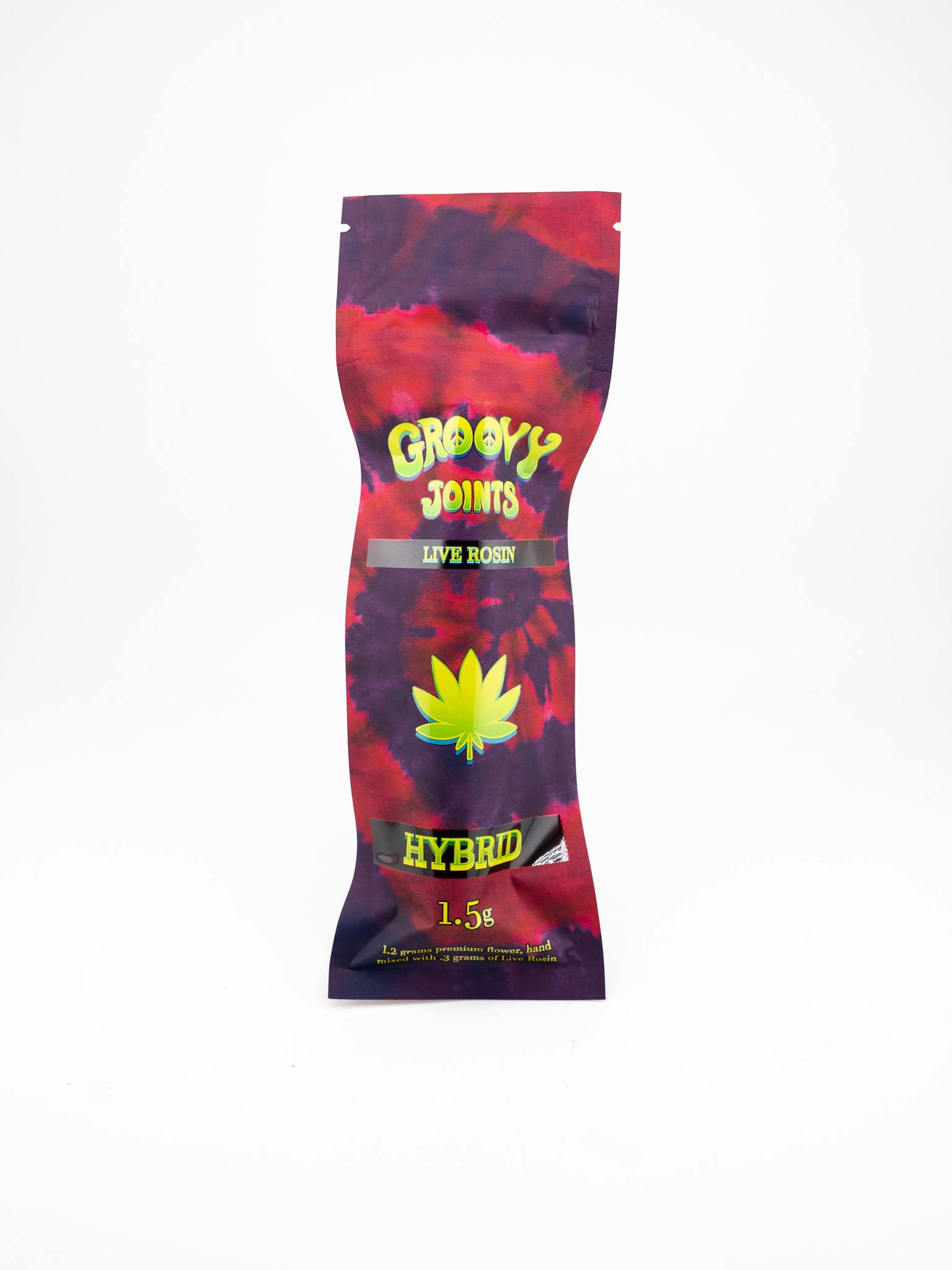 Groovy Gary P x Sensi Star (H) 1.5g Live Rosin Infused Joint