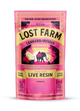 Lost Farm Strawberry Lemonade x Napa Live Resin Gummies - 100MG