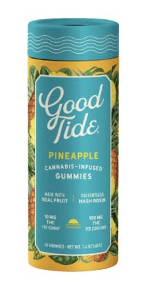 Pineapple Rosin Gummies 10 Pack - 100MG