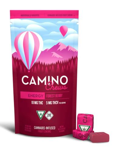 Camino Chews Forest Berry "Energy" - 10MG (THC/THCv/CBC)