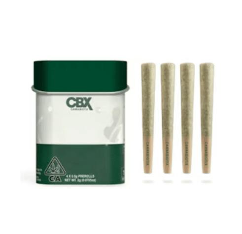 CBX - 2g 4pk Zenergy Prerolls